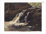 Waterfall by Christian Friedrich Gille