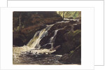 Waterfall by Christian Friedrich Gille