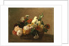 Flower Still Life by Ignace Henri Jean Fantin-Latour