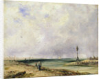 Beach Scene by Richard Parkes Bonington