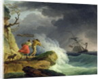 Coastal Scene in a Storm, 1782 by Claude Joseph Vernet