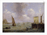 On the Thames by Patrick Nasmyth