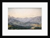 Mountain Valley in Oberbayern, 1829 by Hermann Kauffmann
