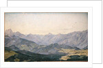 Mountain Valley in Oberbayern, 1829 by Hermann Kauffmann