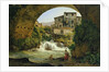 Under the arch of a bridge in Italy, 1822 by Joseph Rebell