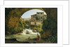 Under the arch of a bridge in Italy, 1822 by Joseph Rebell