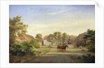Gut Grabau, near Oldesloe, 1841 by Johann Georg Haeselich