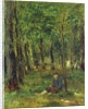 Young Farmer sitting in the Forest, 1878 by Thomas Ludwig Herbst