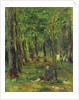Young Farmer sitting in the Forest, 1878 by Thomas Ludwig Herbst