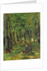 Young Farmer sitting in the Forest, 1878 by Thomas Ludwig Herbst