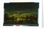 Moonlit Landscape by Aert van der Neer