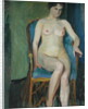 Seated Nude by Franz Nolken