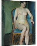 Seated Nude by Franz Nolken