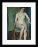 Seated Nude by Franz Nolken