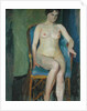 Seated Nude by Franz Nolken