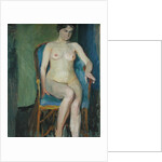 Seated Nude by Franz Nolken