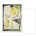 Seated Girls, 1911 by Otto Muller or Mueller