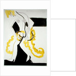 Dancer with a Yellow Shawl by Ernst Ludwig Kirchner