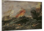Shipwreck on a Rocky Shore, c.1645-50 by Leonard Bramer