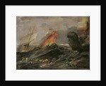 Shipwreck on a Rocky Shore, c.1645-50 by Leonard Bramer