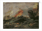 Shipwreck on a Rocky Shore, c.1645-50 by Leonard Bramer