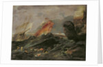 Shipwreck on a Rocky Shore, c.1645-50 by Leonard Bramer