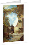 Old Man on the Terrace by Carl Spitzweg