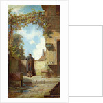 Old Man on the Terrace by Carl Spitzweg