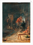 Farmers around a Fireplace by David the Younger Teniers