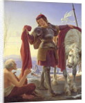 St. Martin and the Beggar, 1836 by Alfred Rethel