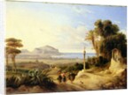 View of Palermo, 1840 by Consalvo Carelli