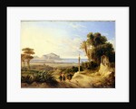 View of Palermo, 1840 by Consalvo Carelli