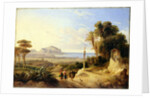 View of Palermo, 1840 by Consalvo Carelli
