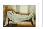 Deathbed, 1886 by Carl Ludwig Jessen