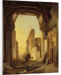 The Gates of El Geber in Morocco by Francois Antoine Bossuet