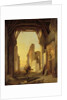 The Gates of El Geber in Morocco by Francois Antoine Bossuet