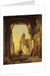 The Gates of El Geber in Morocco by Francois Antoine Bossuet