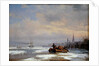 Ship in Ice, 1854 by Egidius Linnig