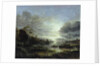 Landscape in Moonlight by Aert van der Neer