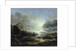 Landscape in Moonlight by Aert van der Neer