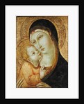 Madonna and Child by Sano di also Ansano di Pietro di Mencio Pietro