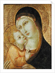 Madonna and Child by Sano di also Ansano di Pietro di Mencio Pietro