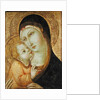 Madonna and Child by Sano di also Ansano di Pietro di Mencio Pietro