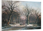 Winter Landscape by Everadus Benedictus Mirani