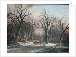 Winter Landscape by Everadus Benedictus Mirani