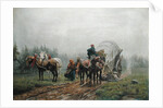 The Broken Freight Wagon, 1862 by Arthur Nikutowski
