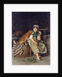 Girl with Dog by Federico Mazzotta