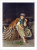 Girl with Dog by Federico Mazzotta