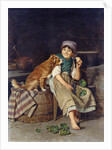 Girl with Dog by Federico Mazzotta