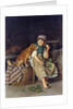 Girl with Dog by Federico Mazzotta